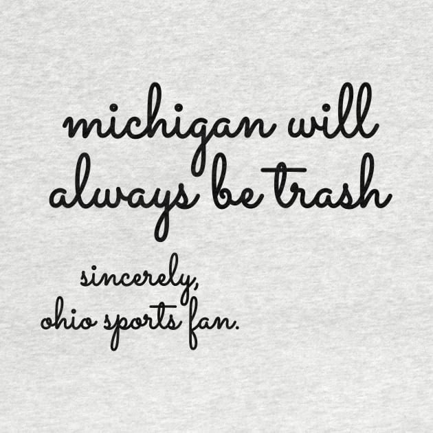 Michigan will always be trash by BuckeyeNation